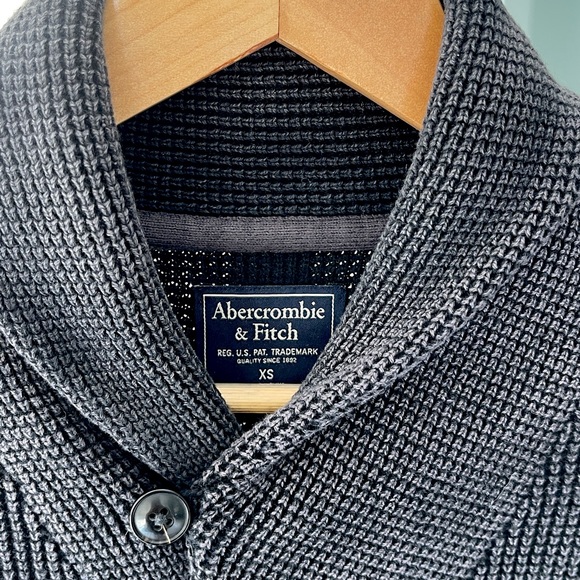 Abercrombie Sweater in Dark Washed Grey - Picture 2 of 3